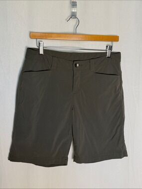 Eddie Bauer Ascend Women's Performance Shorts Size 4 Grey Outdoor Hiking Camping